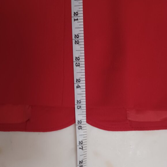 Vtg Jack Winter Red Wool Blend Blazer Size 8 | Academia Preppy Career Jacket - Picture 16 of 16